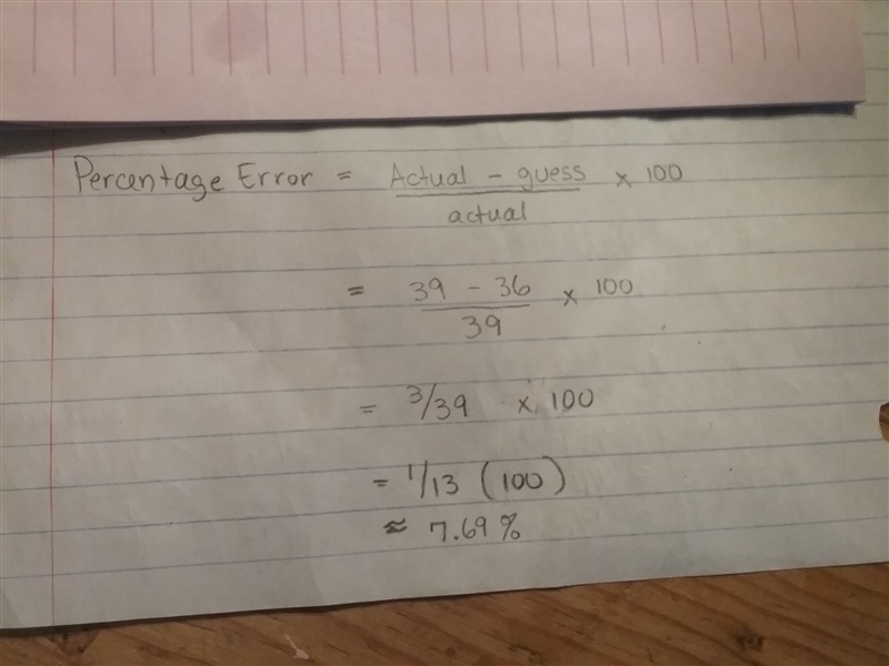 Briana predicts that she will get 34 questions correct on the test. She actually gets-example-1