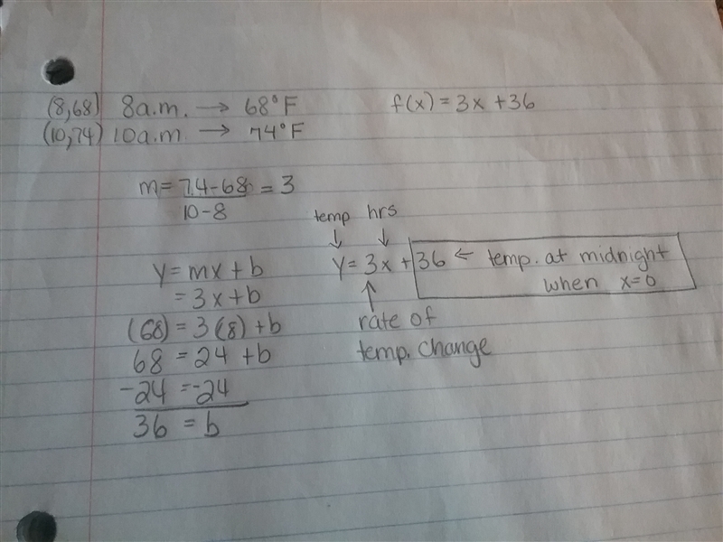 Brittany was tracking the increasing temperature in the morning. At 8 a.m., it was-example-1