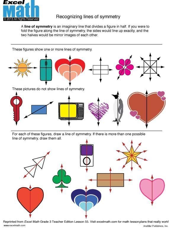 How many lines of symmetry does a heart have anything-example-1