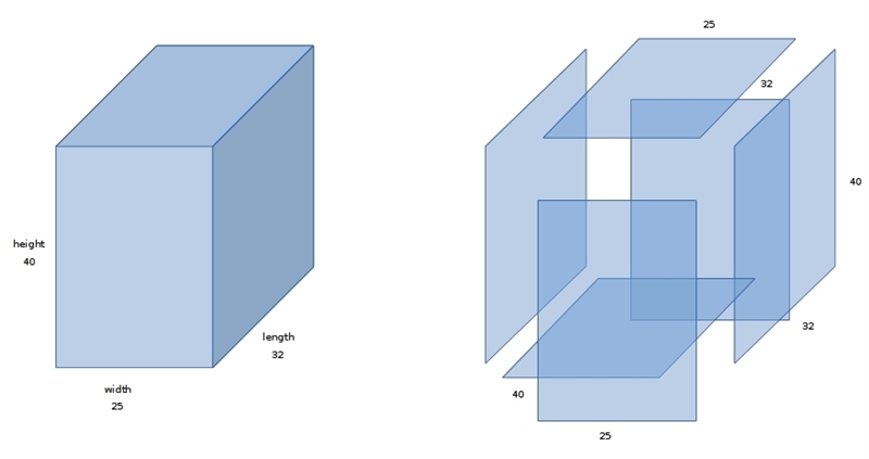 you want to mail a gift that is in the shape of a rectangular prism with the dimensions-example-1