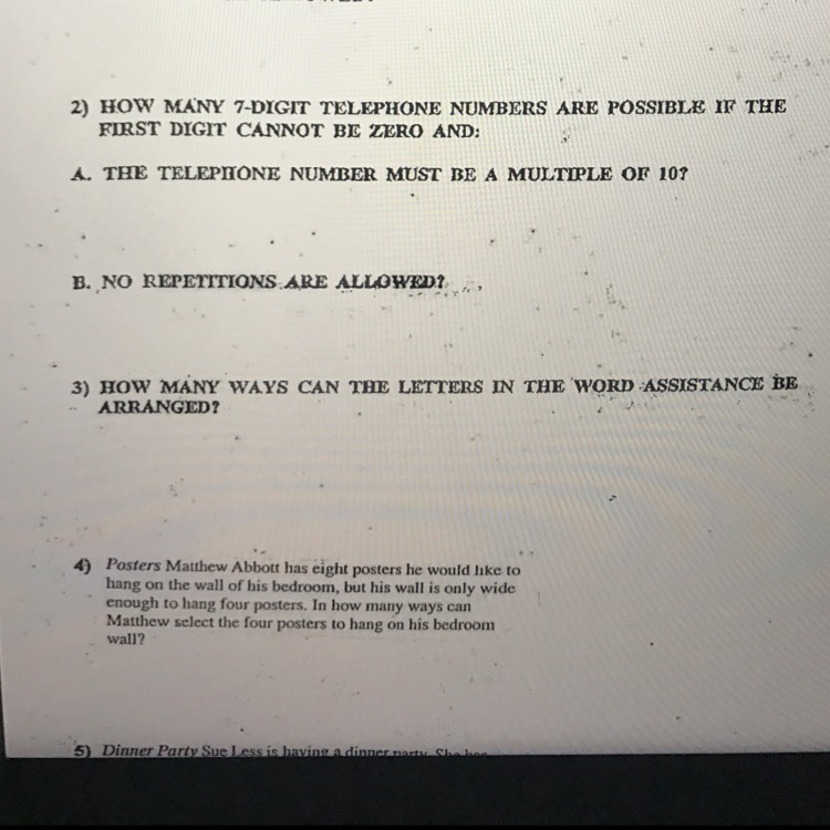 Can someone please help me solve 3? Thank you!! (:-example-1