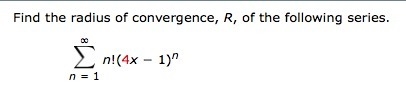 How can I find the radious of convergence and the interval of convergence for this-example-1