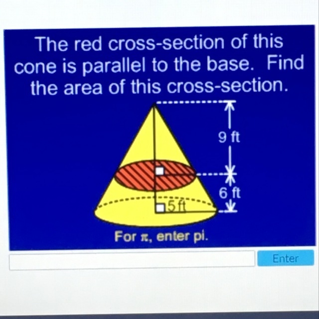 What is the area of the Red Cross-section??? PLEASE HELP!!!!-example-1