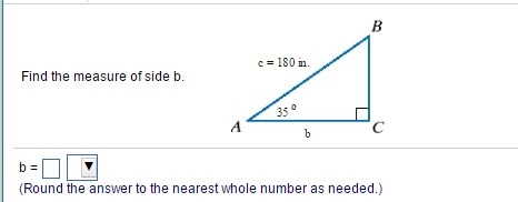 What is the measure of side B? 12 points :)-example-1