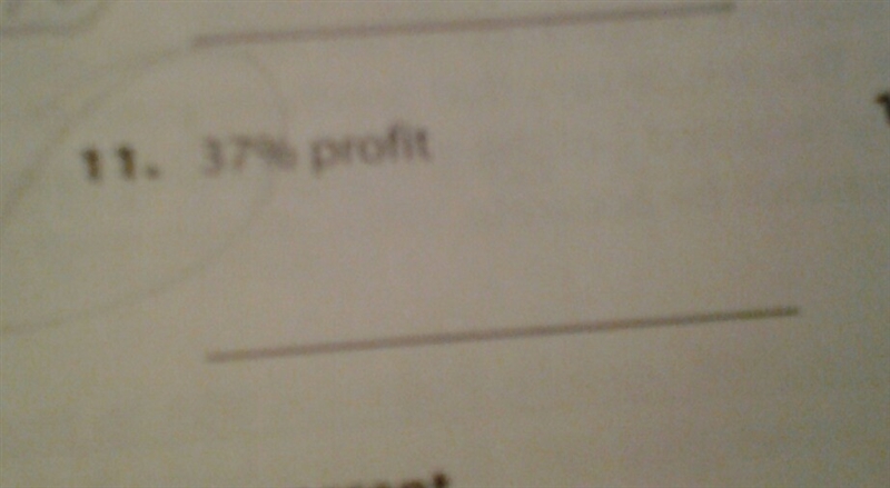 37% profit write each percent as a fraction and as a decimal.-example-1