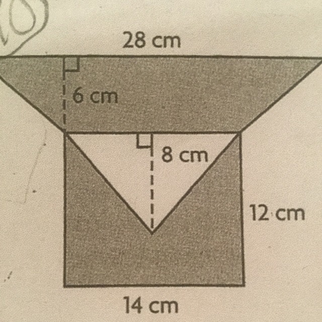 How do you find the area of this composite figure?-example-1