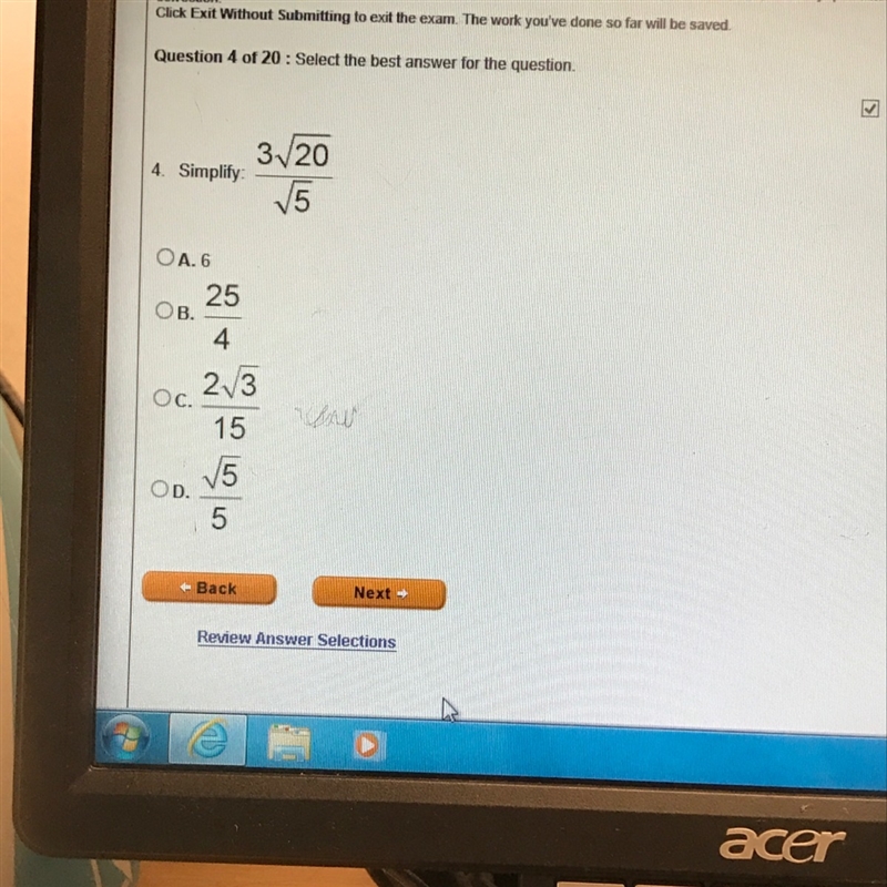 Simplifying square root-example-1