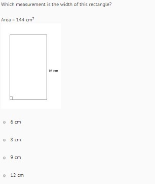 Which measurement is the width of this rectangle-example-1