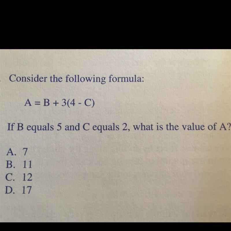 What is the value of A-example-1