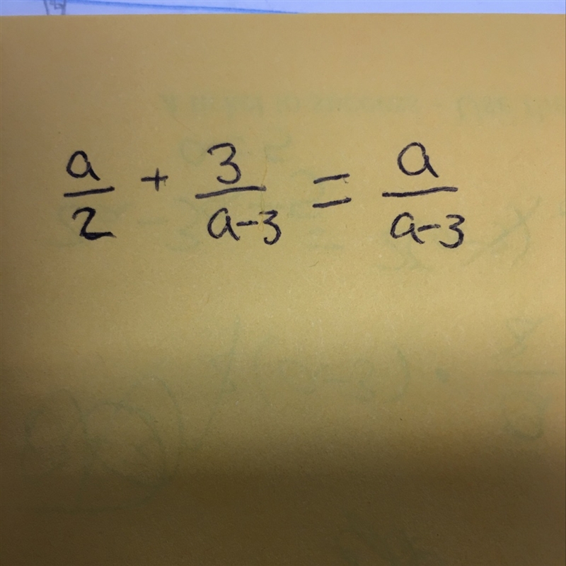 How do I do this? I have to make same common denominator and answer in book Is 2.-example-1