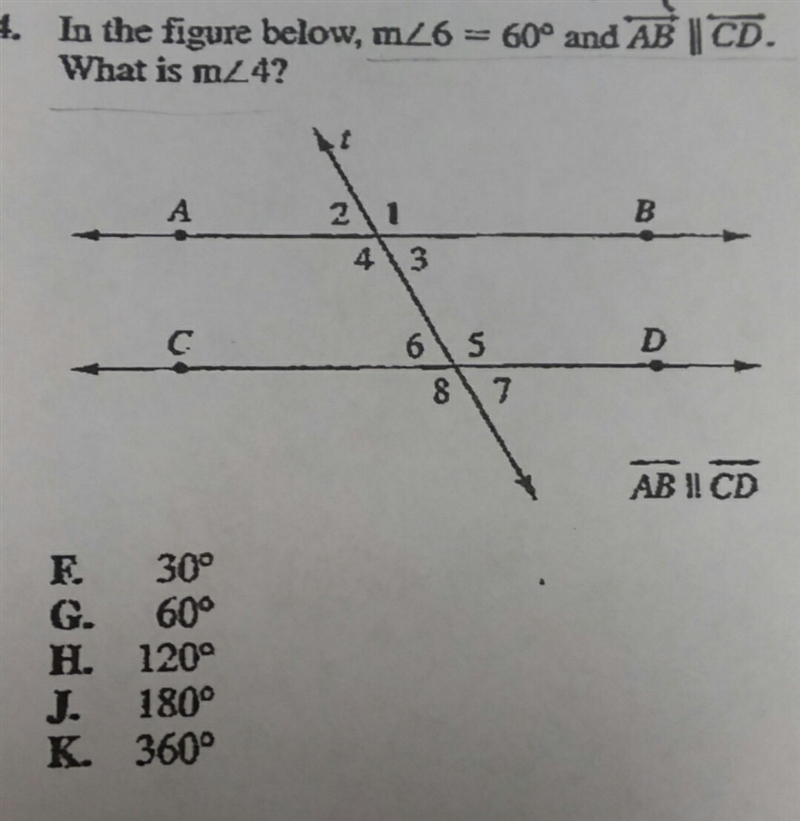 What is m<4? I tryed to do the work but I just can't get it can someone help me-example-1