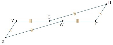 The triangles are congruent by the SSS congruence theorem. Which rigid transformation-example-1