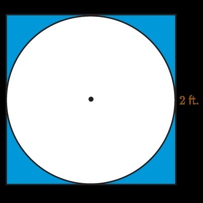 Find the area of the shaded sector of the circle. Leave your answer in terms of pi-example-1