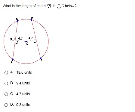 What is the length of the chord-example-1