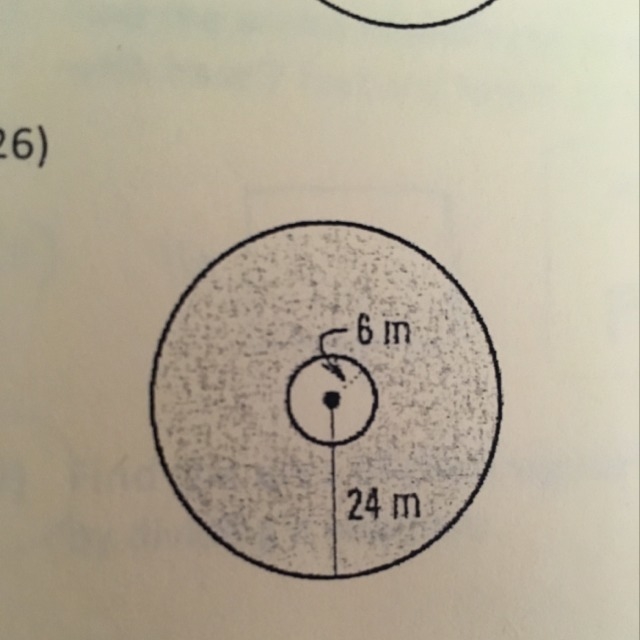 Find the area of the shaded region-example-1