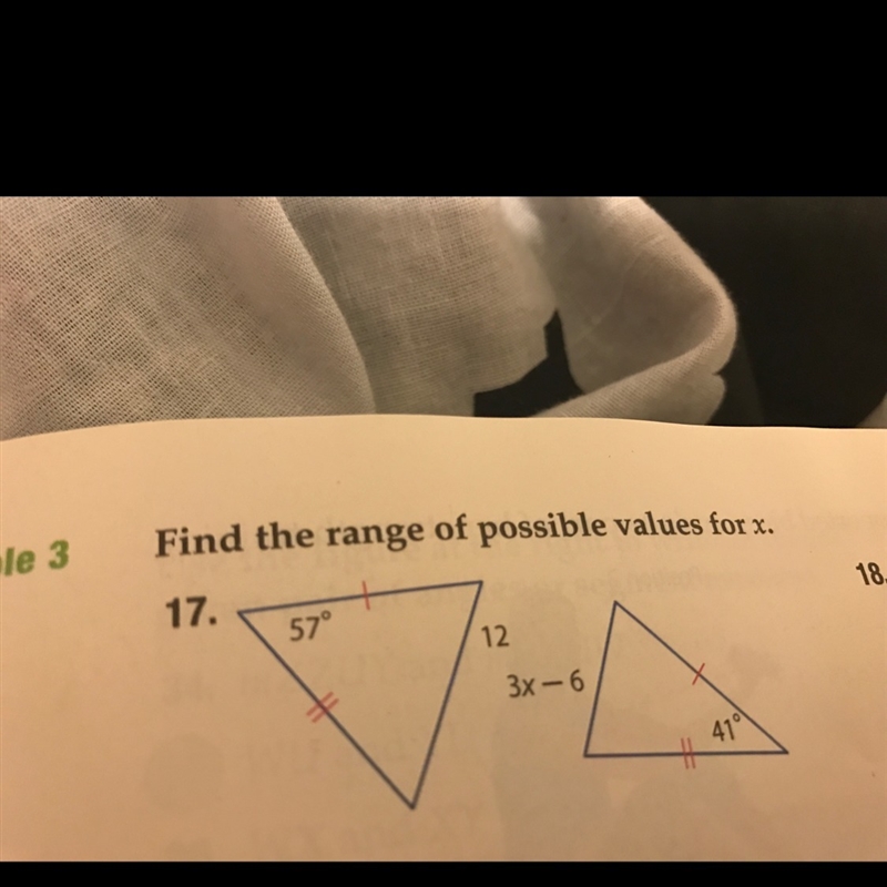 Find the range for the possible values for x-example-1