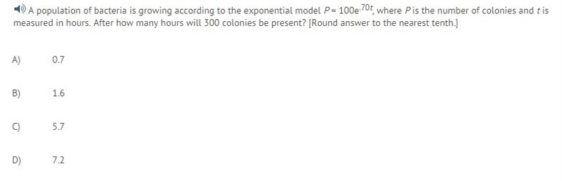 After how many hours will 300 colonies be present?-example-1