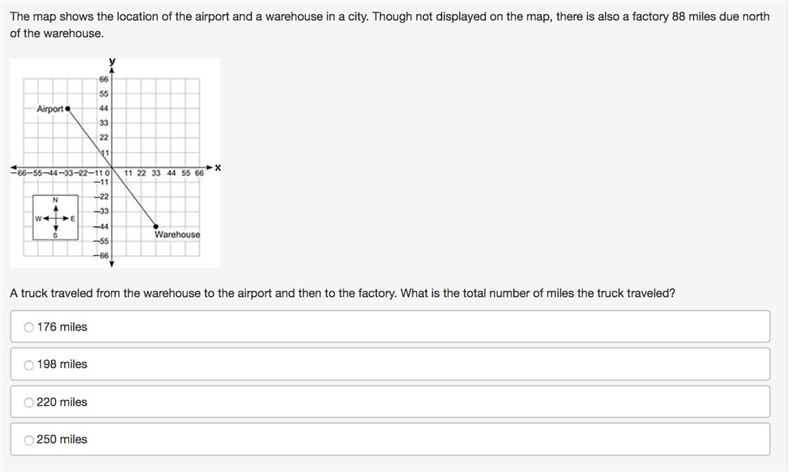 What is the total number of miles the truck traveled?-example-1