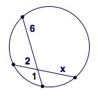 Find X. A) 3 B) 4 C) 5 D)6-example-1