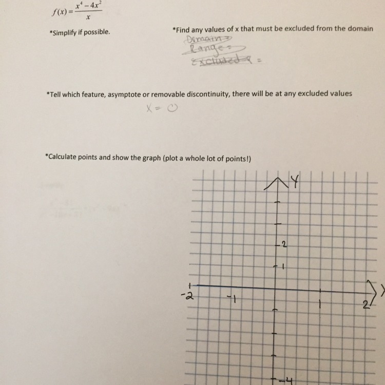 Find any values of x that must be excluded from the domain. This part really confuses-example-1