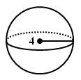 Find the surface area of the sphere. Round to the nearest hundredth.-example-1