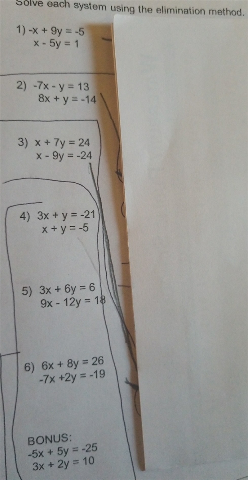 How do I solve these systems of equations?-example-1