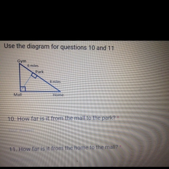 Use the diagram for questions 10 and 11-example-1