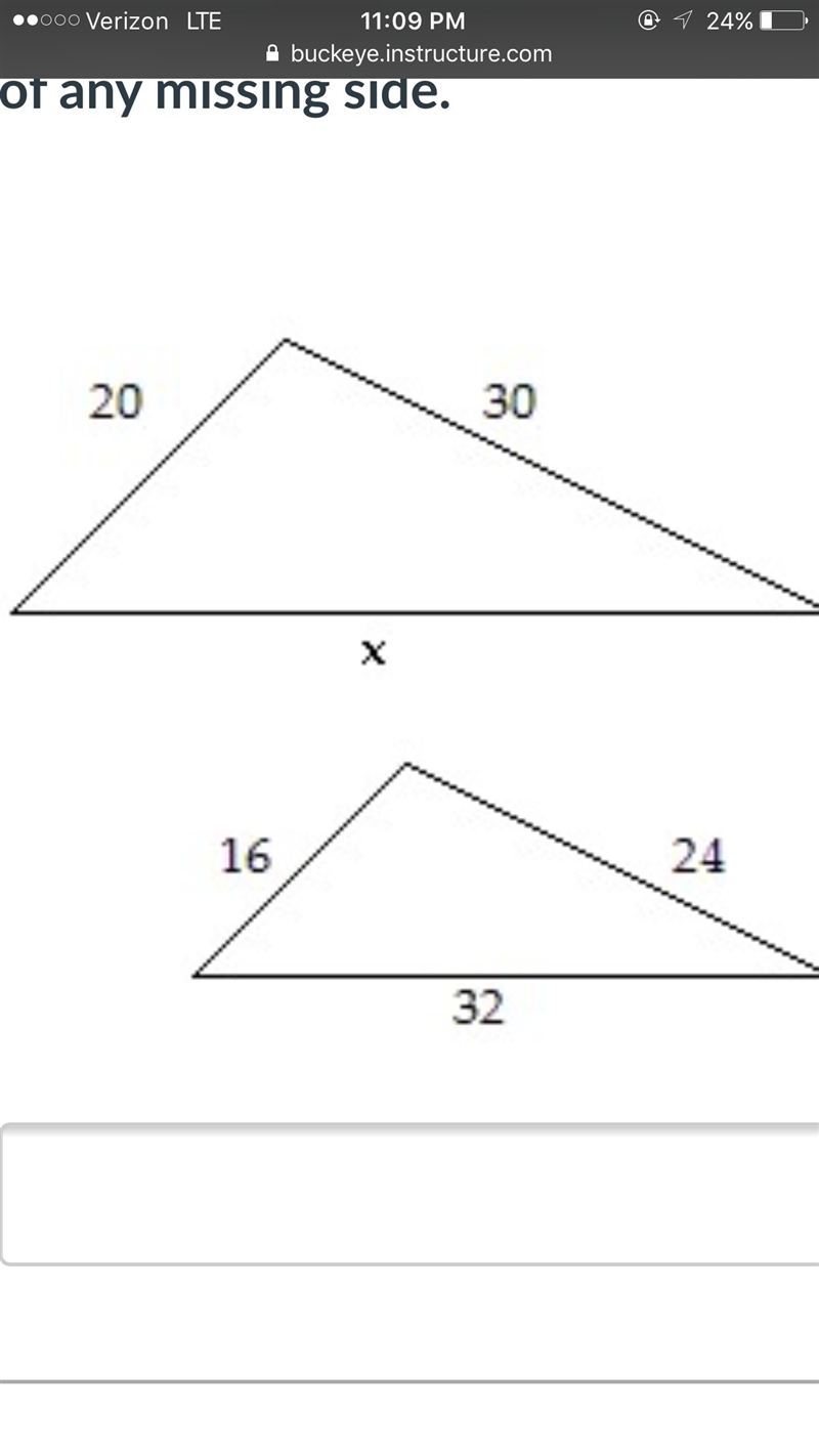 12POINTS PLS HELP FIRST TO ANSWER AN IS CORRECT GETS CROWN. Find the missing length-example-1