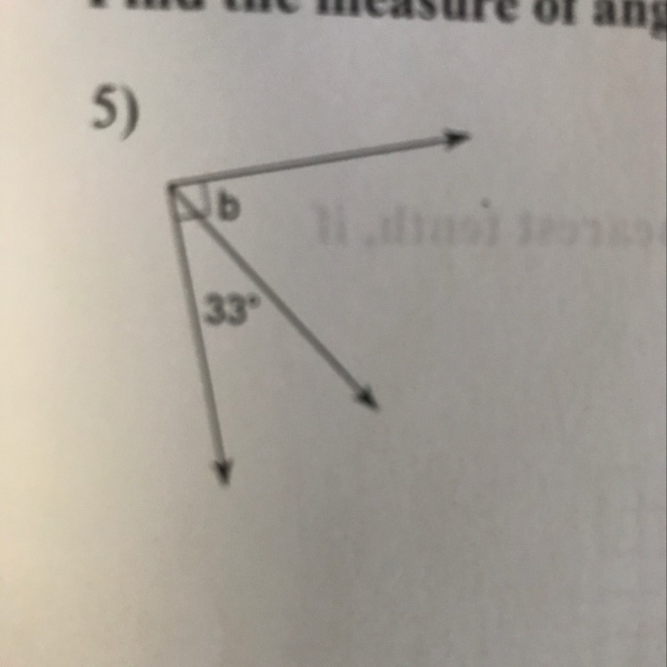 What is the measure of angle b-example-1