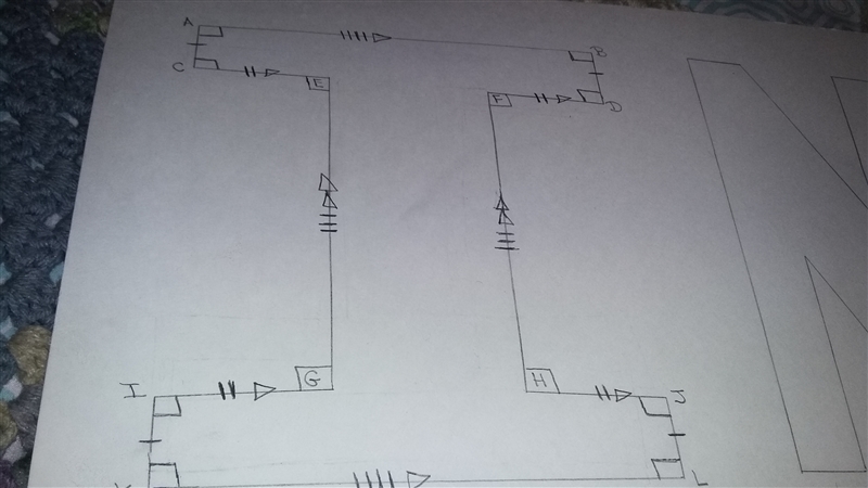 See attachment. Are all these angles considered alternate interior? Angle E and H-example-1