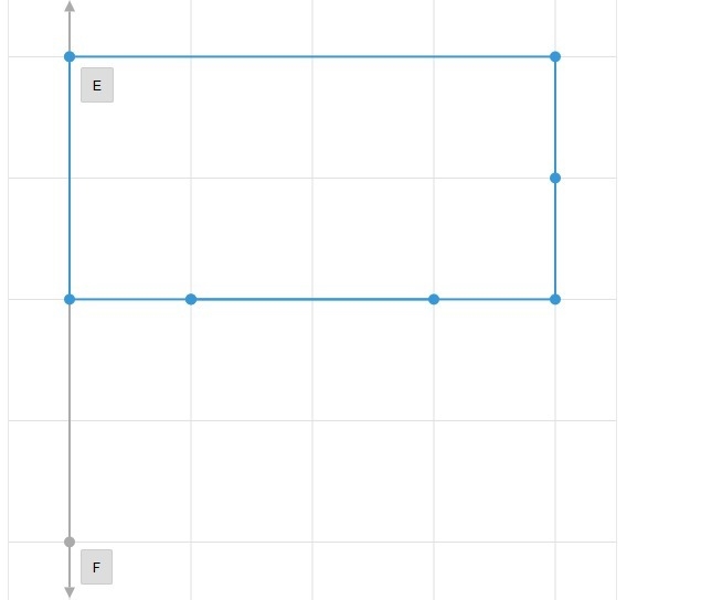 Use the Segment tool to draw a rectangle with a length of 4 units and a height of-example-1