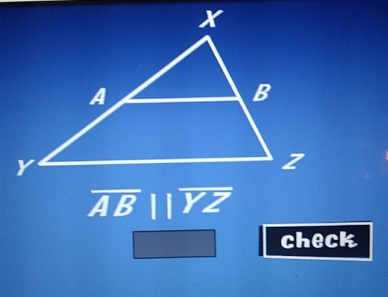 Which postulate would you use to justify that triangle XYZ is similar to triangle-example-1