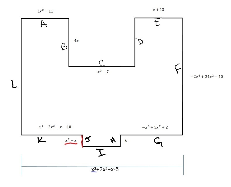 1. Explain in detail why the degree of the expression below is not 6. 3x^2+6〖xy-10x-example-1