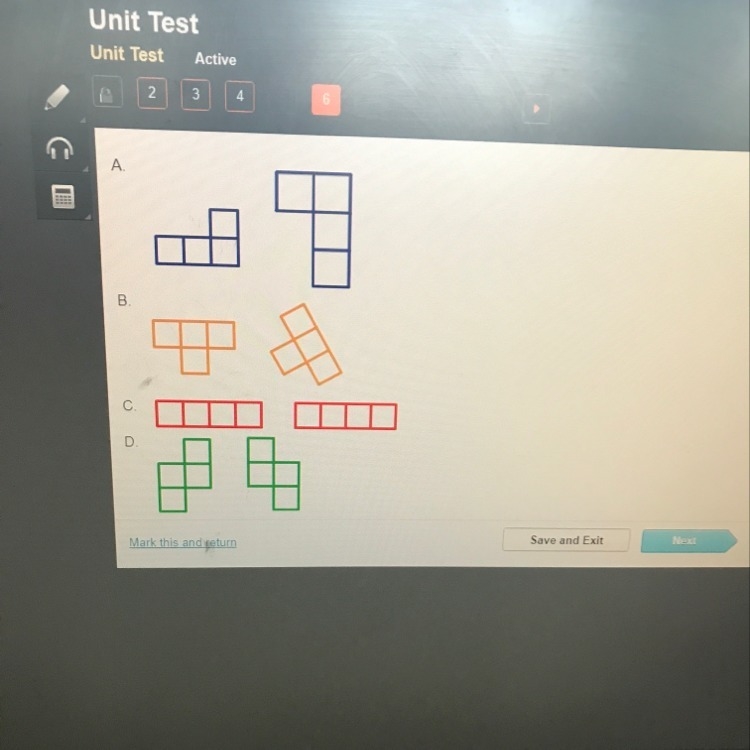 Which transformation is not isometric?-example-1