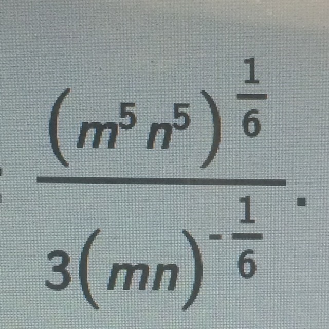 Simplify this expression;-example-1