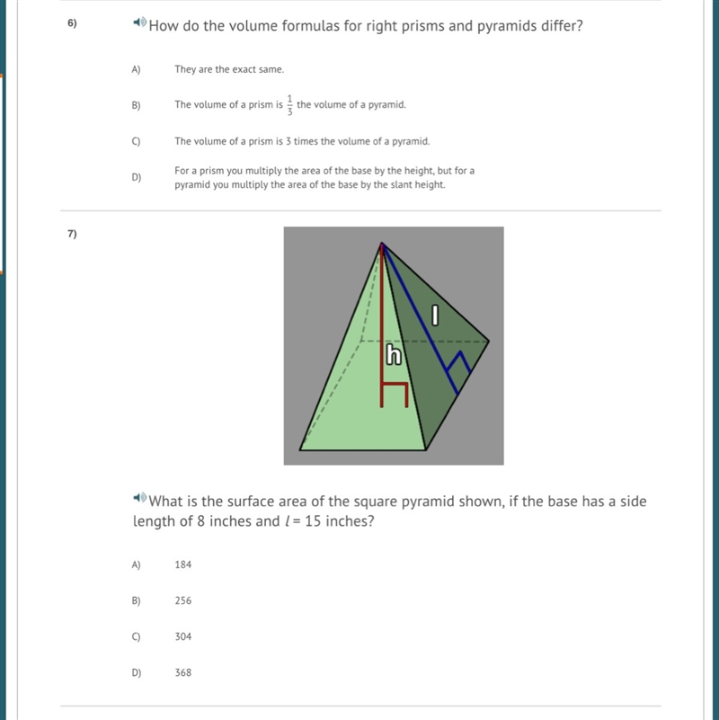 Help me with these 2 geometry questions ..(random answers will be reported)-example-1