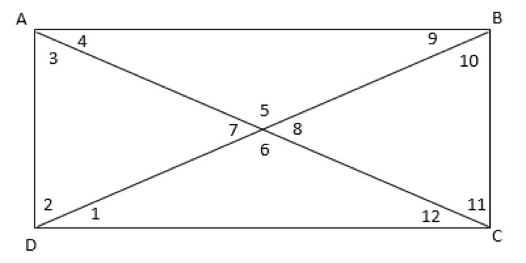 Using the drawing, how would you classify angles 9 and 10? A. Reflex B. Obtuse C. Adjacent-example-1