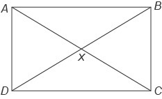 Parallelogram ABCD is a rectangle. AC = 4y BX = y + 4 What is the value of y? Enter-example-1