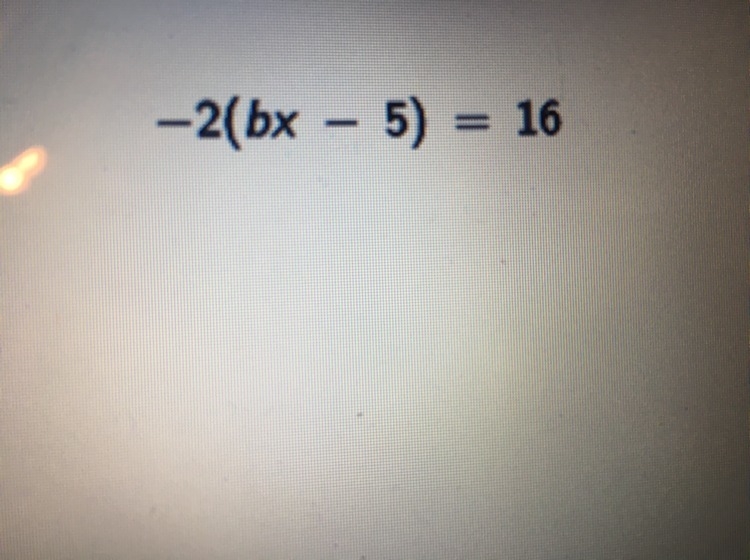 The value of x in terms of b is?-example-1