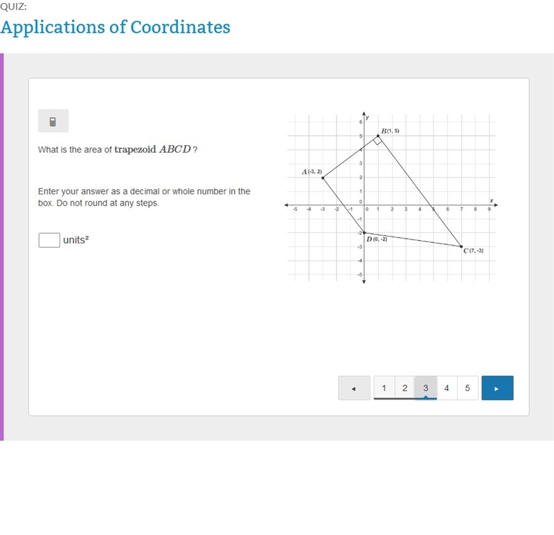 Please Help!!! "What is the area of trapezoid ABCD? Enter your answer as a decimal-example-1