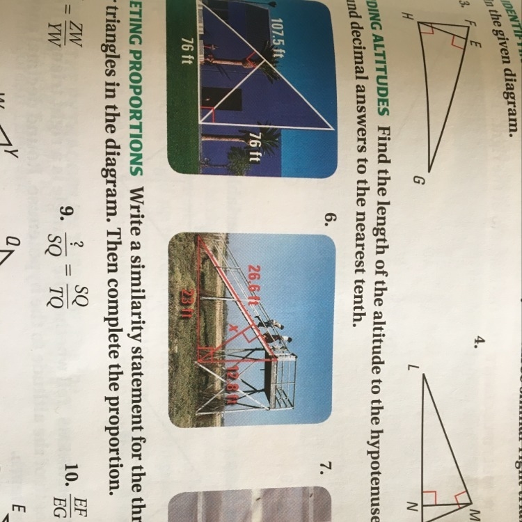 I don't know how to solve number 6. Please help.-example-1