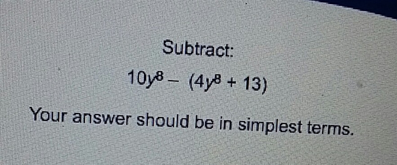 In simplest terms please-example-1