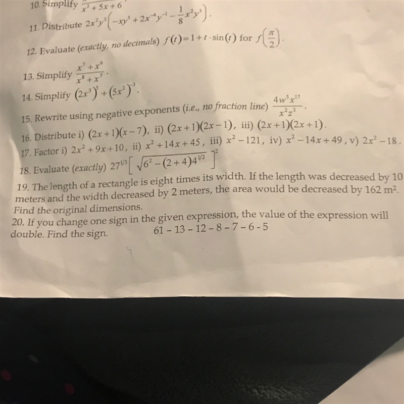 The last question #20 I need help-example-1