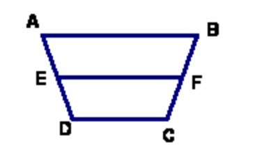 20 POINTS Segment EF is the midsegment of trapezoid ABCD. Find the length of segment-example-1