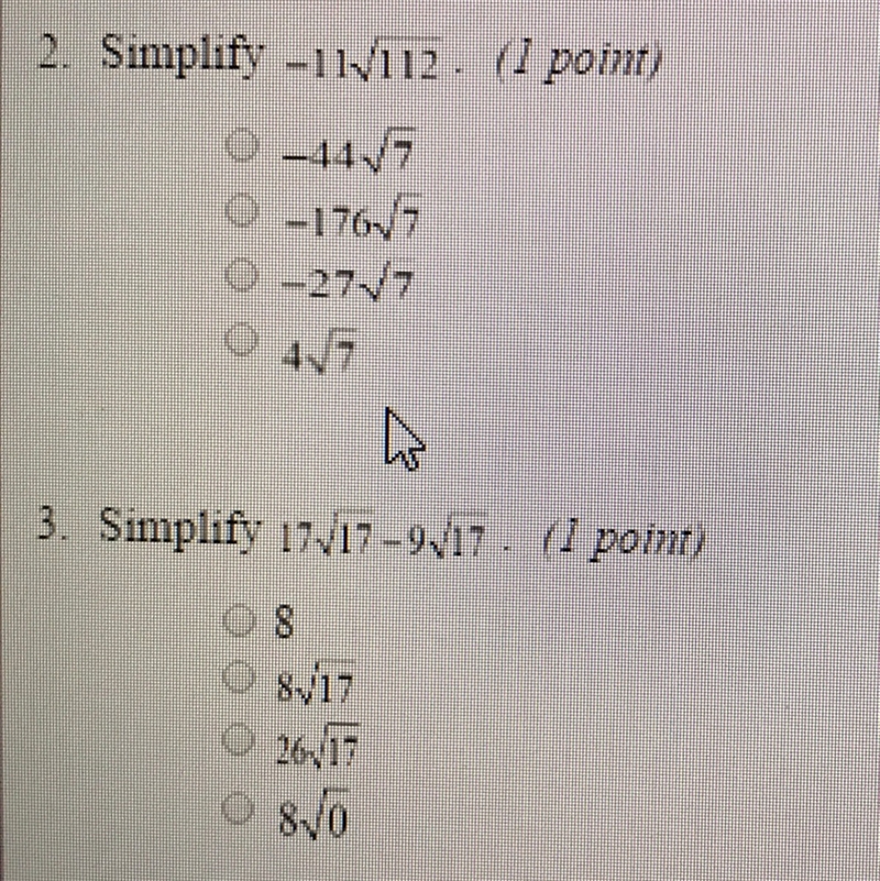 Algebra help - please be so kind - god bless. 2&3 please-example-1