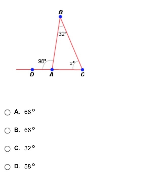 Find the value of x!!!!!!!!!!!!!!!-example-1