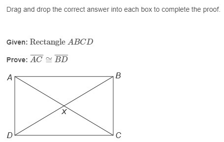 Drag and drop the correct answer into each box to complete the proof.-example-1