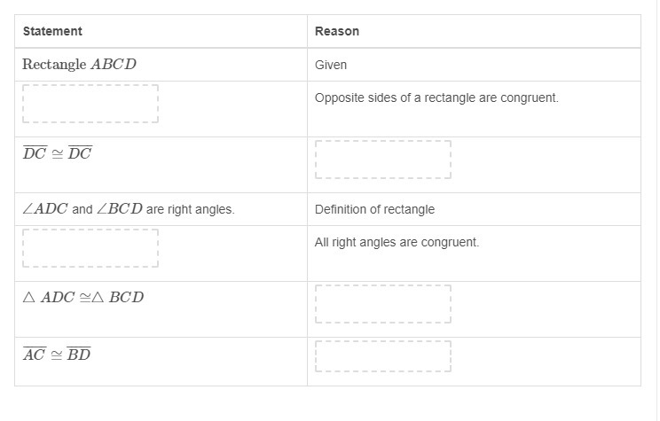 Drag and drop the correct answer into each box to complete the proof.-example-2