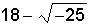 Which of the following is equivalent to ________? 5i 18 – 5i 18 + 5i 23-example-1