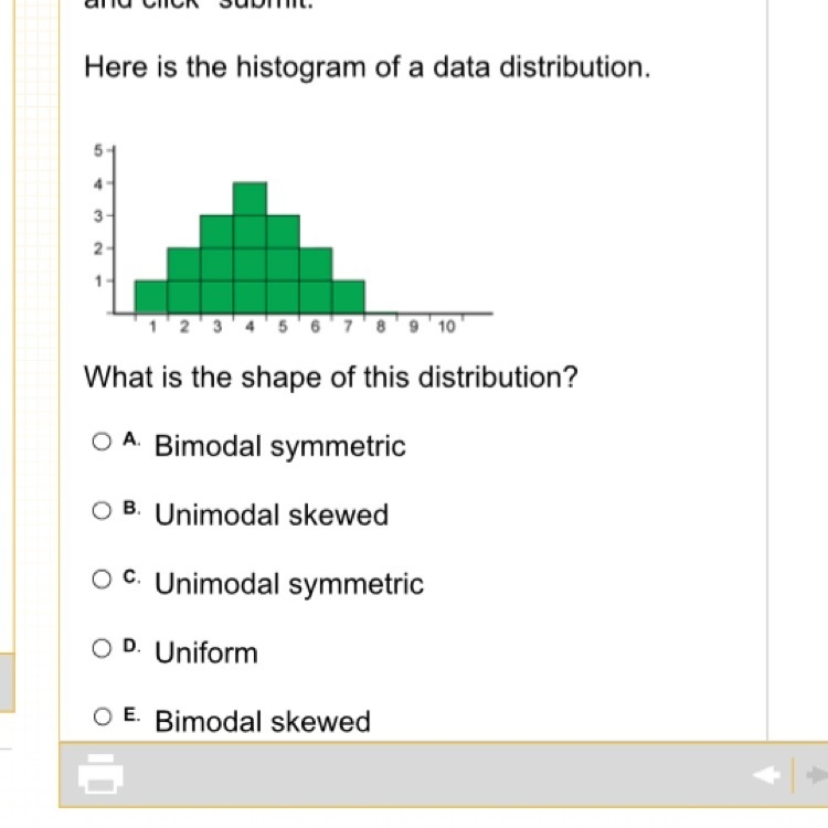 What is the shape of this distribution-example-1